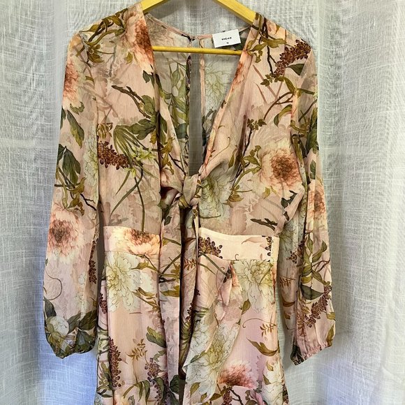 SHEIKE PINK LYCHEE DRESS - SIZE 10 - Picture 2 of 3